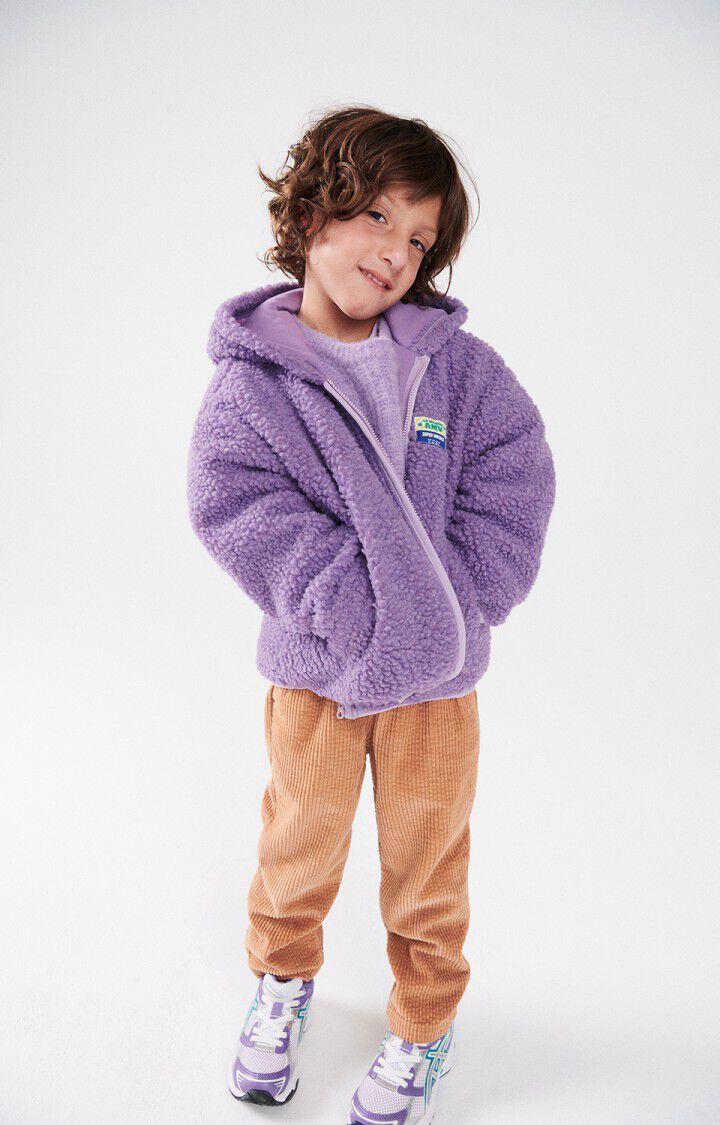 American Vintage Veste Enfant Hoktown - PARME CHINE 33 Manches Longues Violet - H24