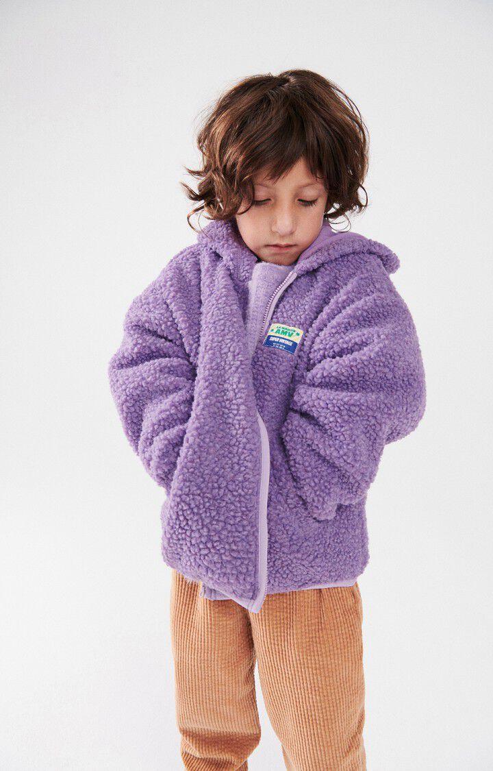 american vintage Veste enfant Hoktown - PARME CHINE 33 Manches longues Violet - H24