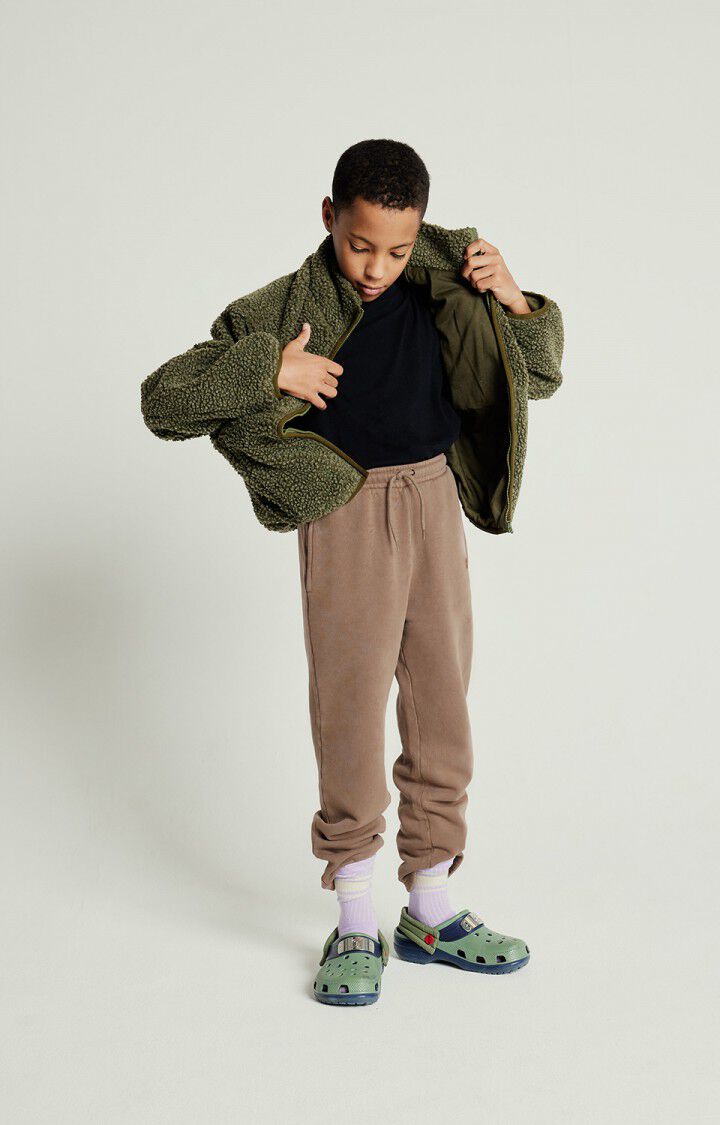 American Vintage Veste Enfant Hoktown - VARAN CHINE 35 Manches Longues Vert - E25