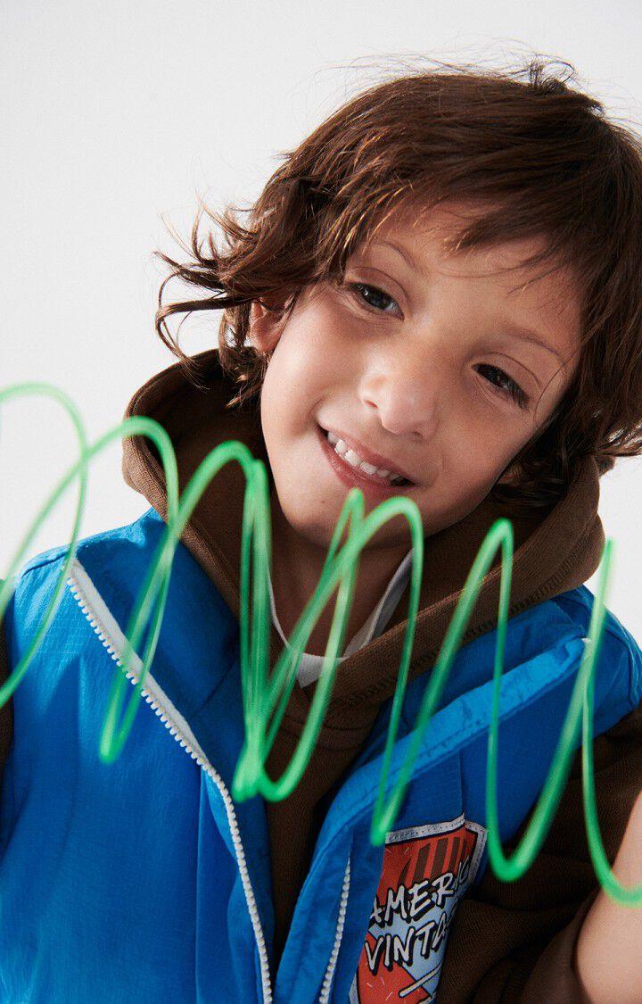 American Vintage Veste Enfant Ifabay - PARADISE 0 Sans Manches Bleu - H24