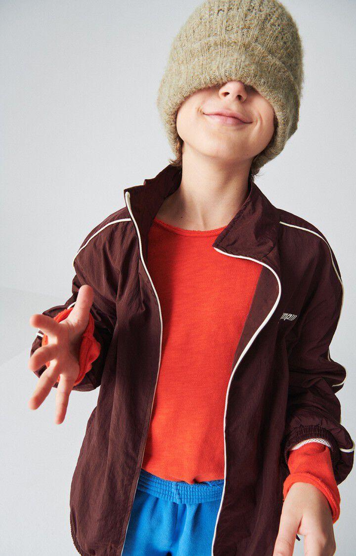 american vintage Veste enfant Ikino - SYRAH 34 Manches longues Rouge - H23