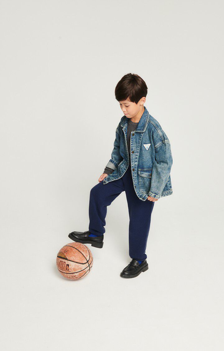 american vintage Veste enfant Joybird - DIRTY 29 Manches longues Bleu - E24