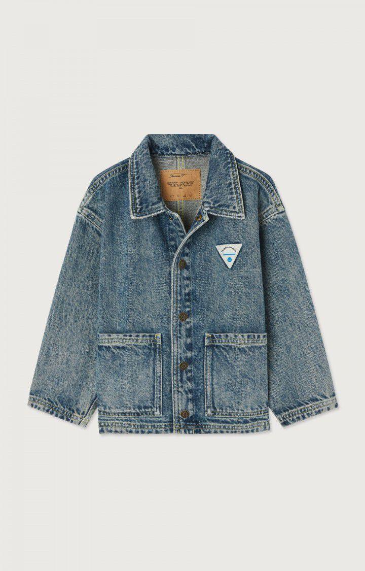 American Vintage Veste Enfant Joybird - DIRTY 33 Manches Longues Bleu - E25