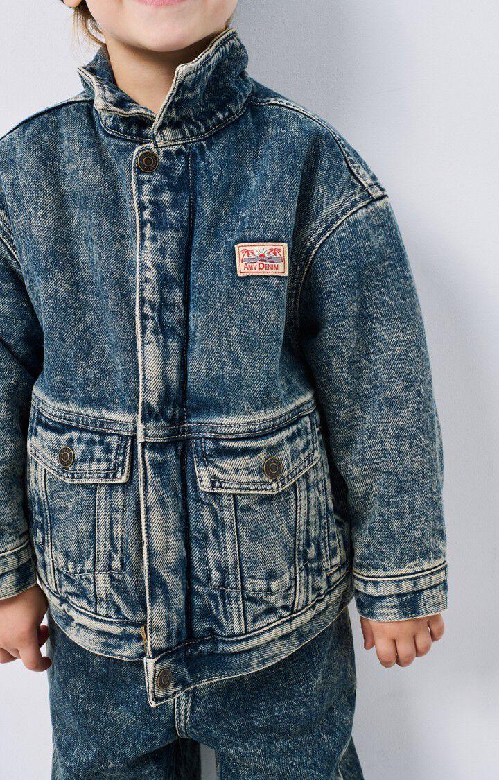 American Vintage Veste Enfant Joybird - DIRTY VINTAGE 32 Manches Longues Bleu - H24
