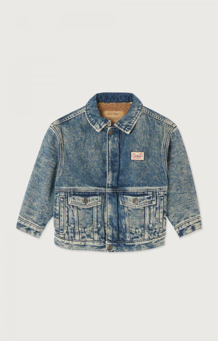 American Vintage Veste Enfant Joybird - DIRTY VINTAGE 32 Manches Longues Bleu - H24
