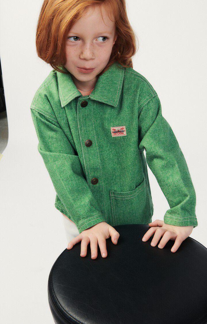 American Vintage Veste Enfant Tineborow - BASILIC 34 Manches Longues Vert - E24