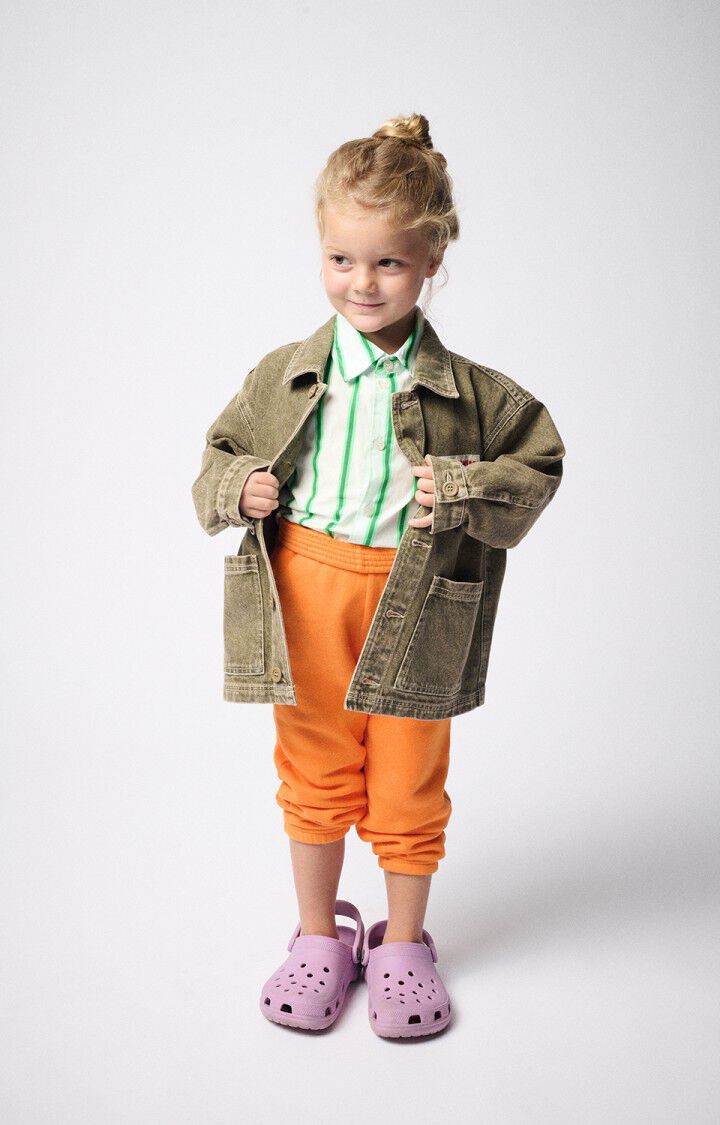 American Vintage Veste Enfant Uzatown - OLIVE 34 Vert - E25