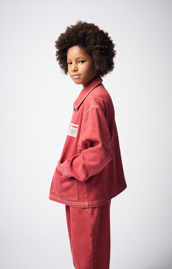 American Vintage Veste Enfant Uzatown - ROUGE 34 Rouge - E25