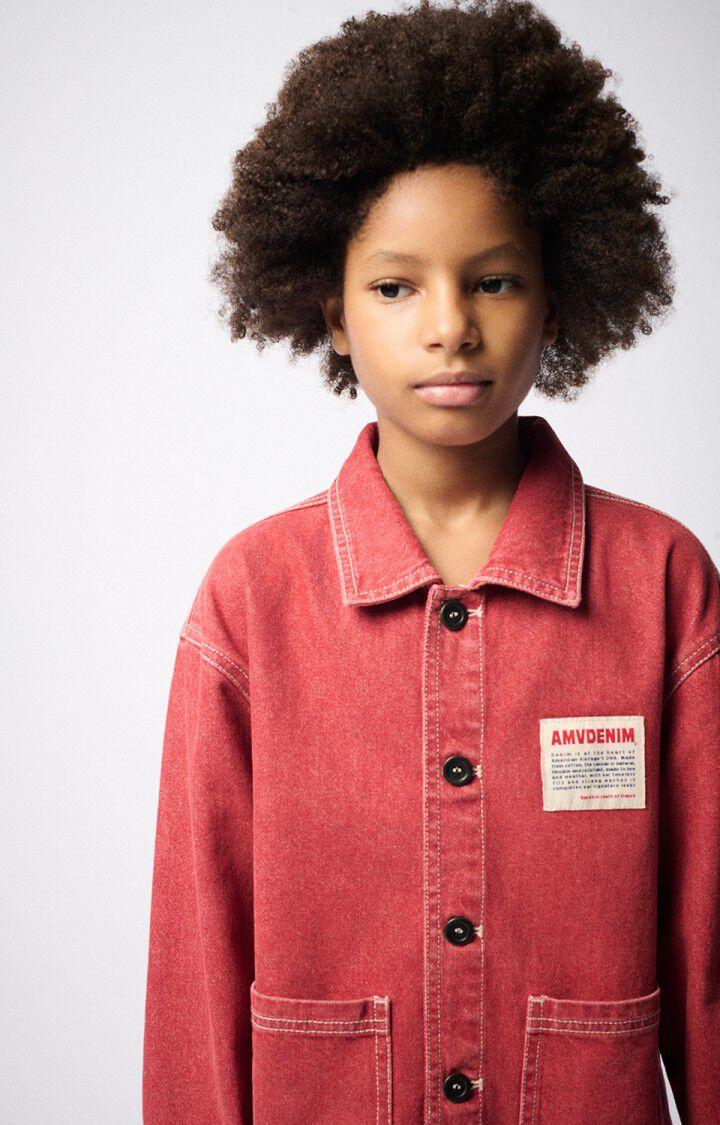 American Vintage Veste Enfant Uzatown - ROUGE 34 Rouge - E25