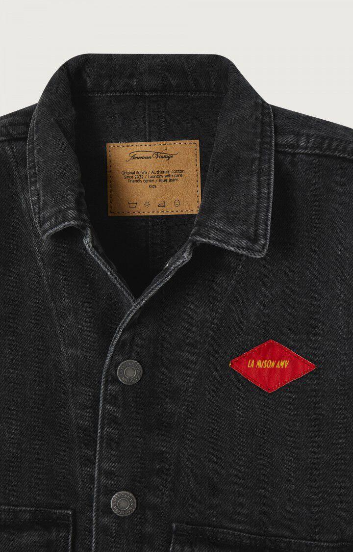 American Vintage Veste Enfant Yopday - BLACK Manches Longues Noir - H22B