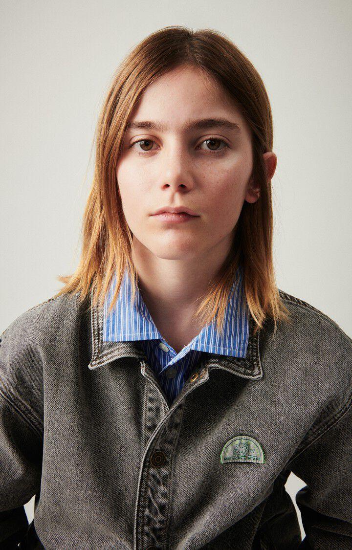 American Vintage Veste Enfant Yopday - GREY SALT AND PEPPER 32 Manches Longues Gris - E25