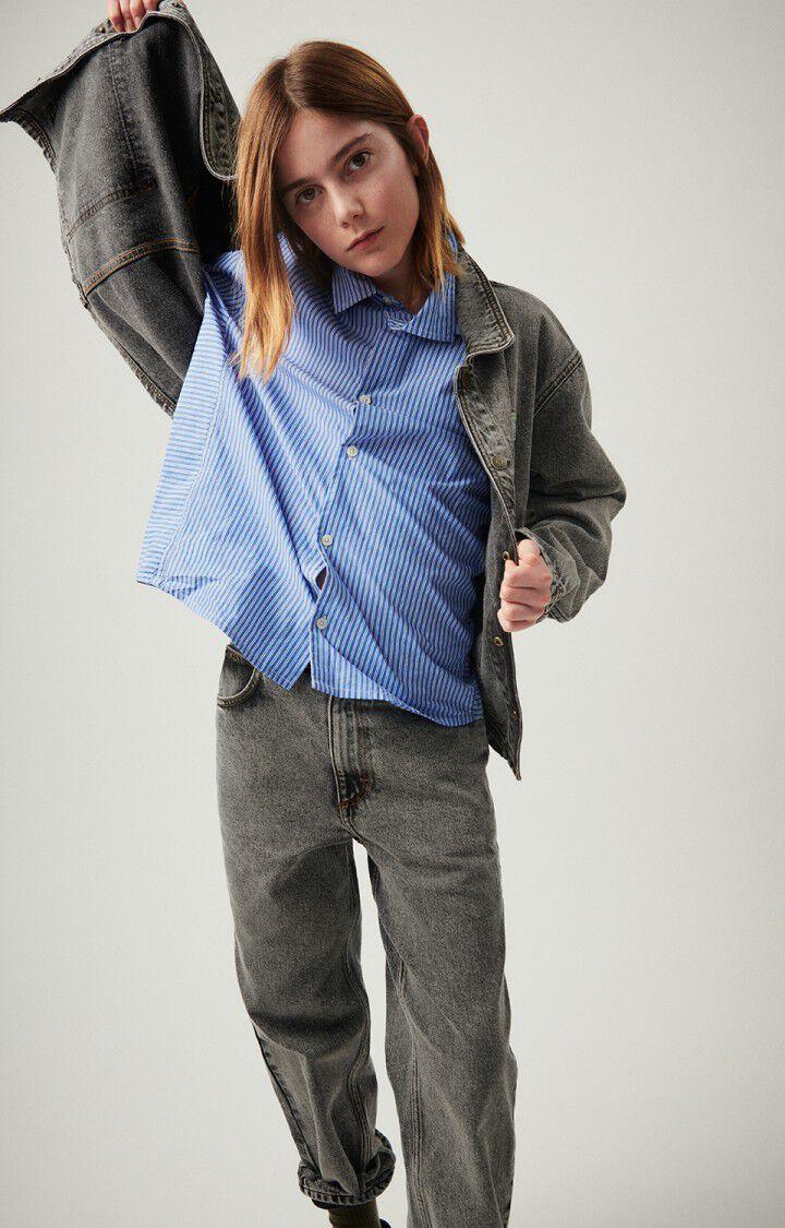 American Vintage Veste Enfant Yopday - GREY SALT AND PEPPER 32 Manches Longues Gris - E25