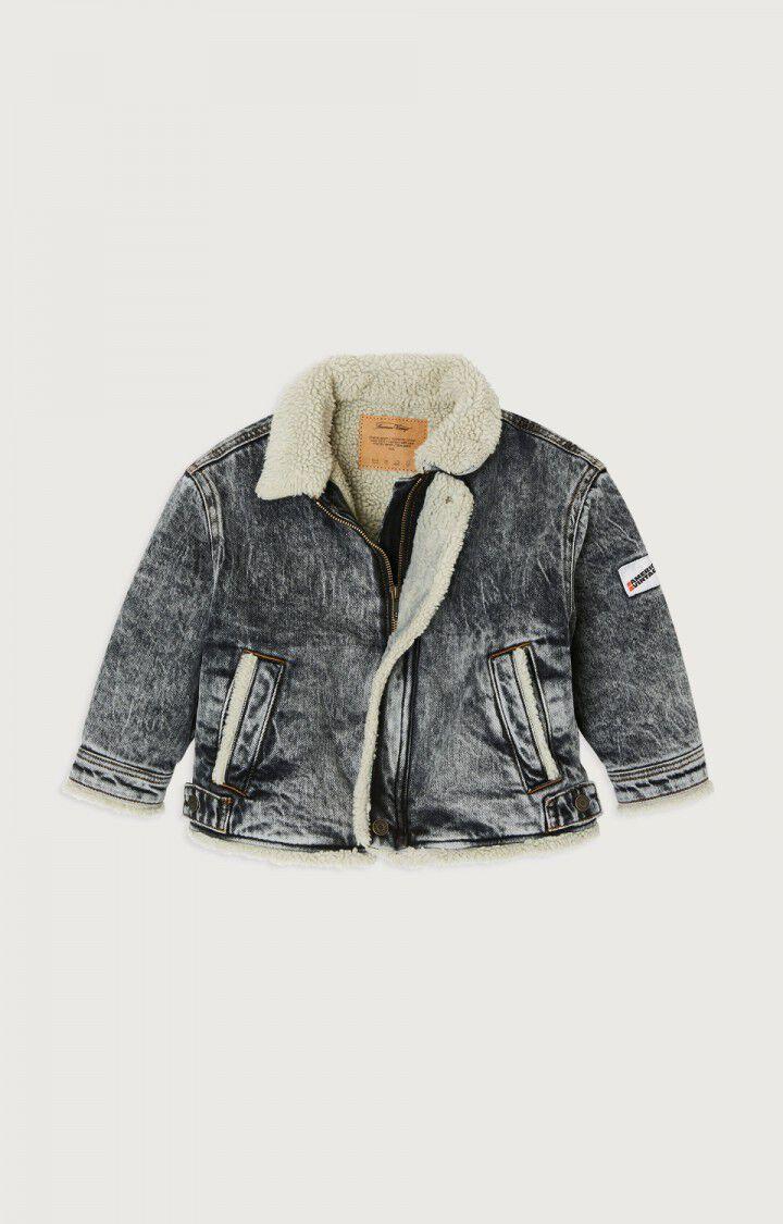 American Vintage Veste Enfant Yopday - SNOW BLACK 32 Manches Longues Gris - E24