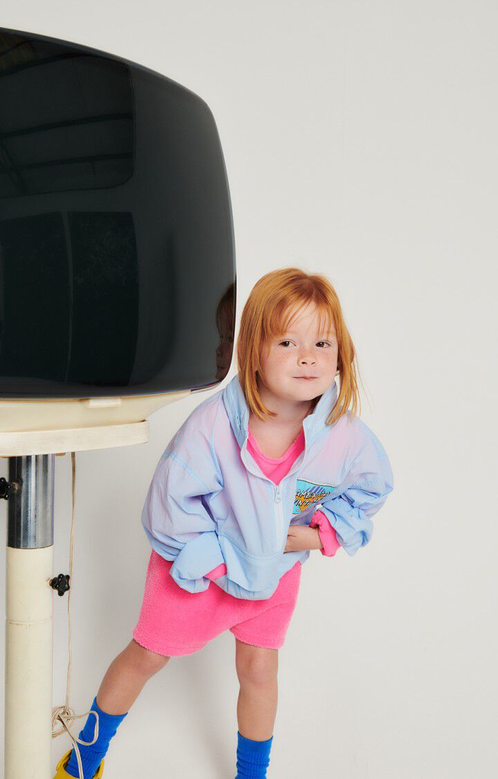 american vintage Veste enfant Zotcity - BLEU POLAIRE 36 Manches longues Bleu - E24