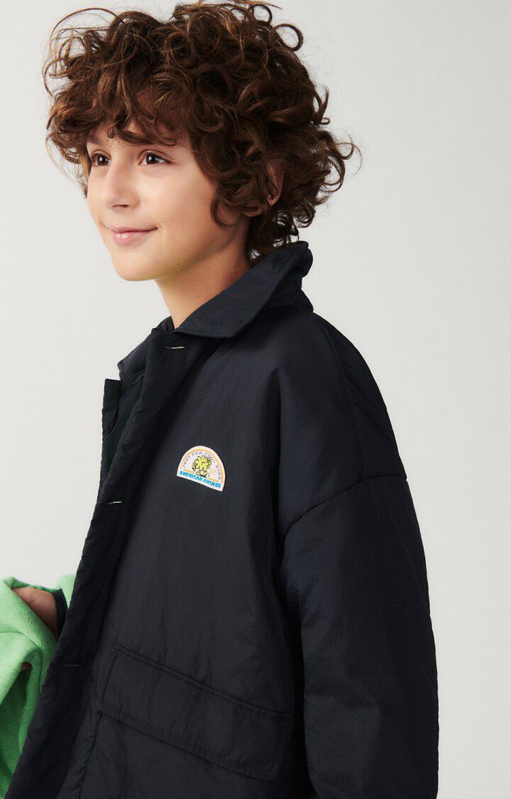 American Vintage Veste Enfant Zotcity - CARBONE 31 Manches Longues Noir - E24