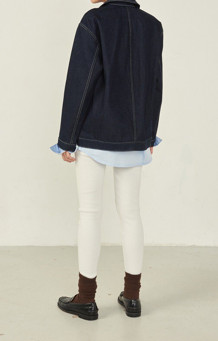American Vintage Veste Femme Akyboo - BRUT 54 Manches Longues Bleu - H22