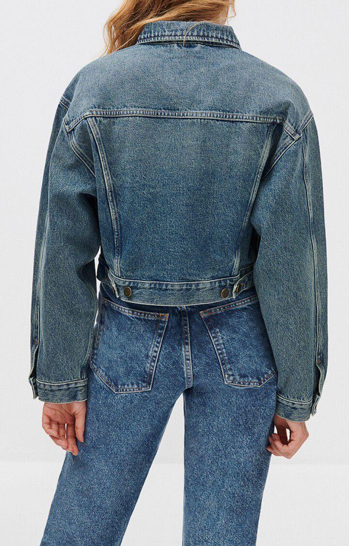 American Vintage Veste Femme Busborow - BLUE DIRTY Manches Longues Bleu - E21