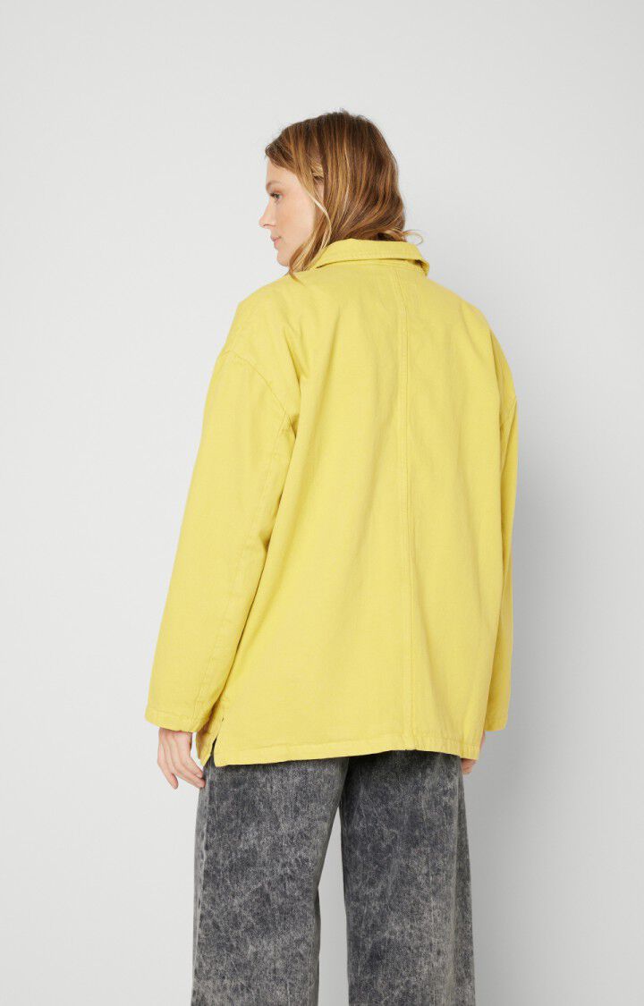 American Vintage Veste Femme Datcity - BLE VINTAGE Manches Longues Jaune - E22