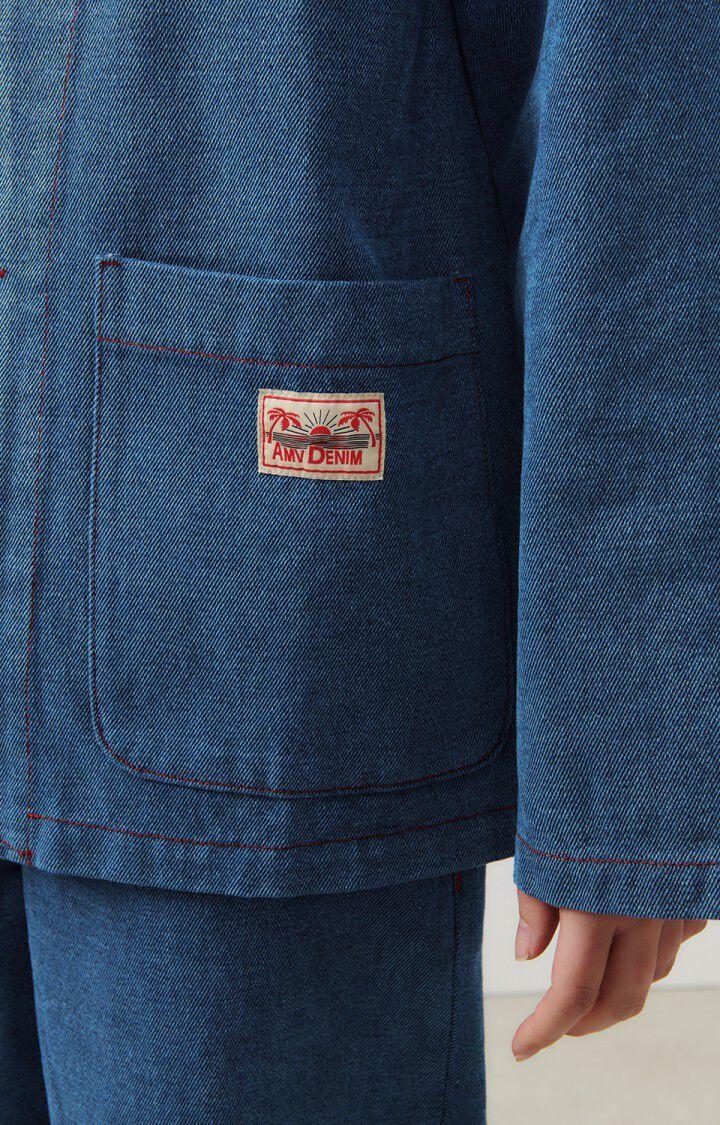 American Vintage Veste Femme Faow - BLUE 52 Manches Longues Bleu - E24