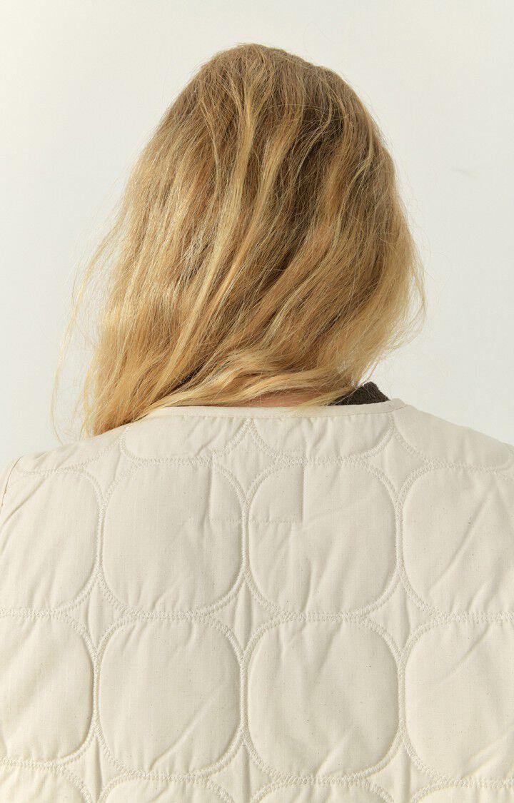 American Vintage Veste Femme Fibcity - PLAGE 0 Sans Manches Beige - H22