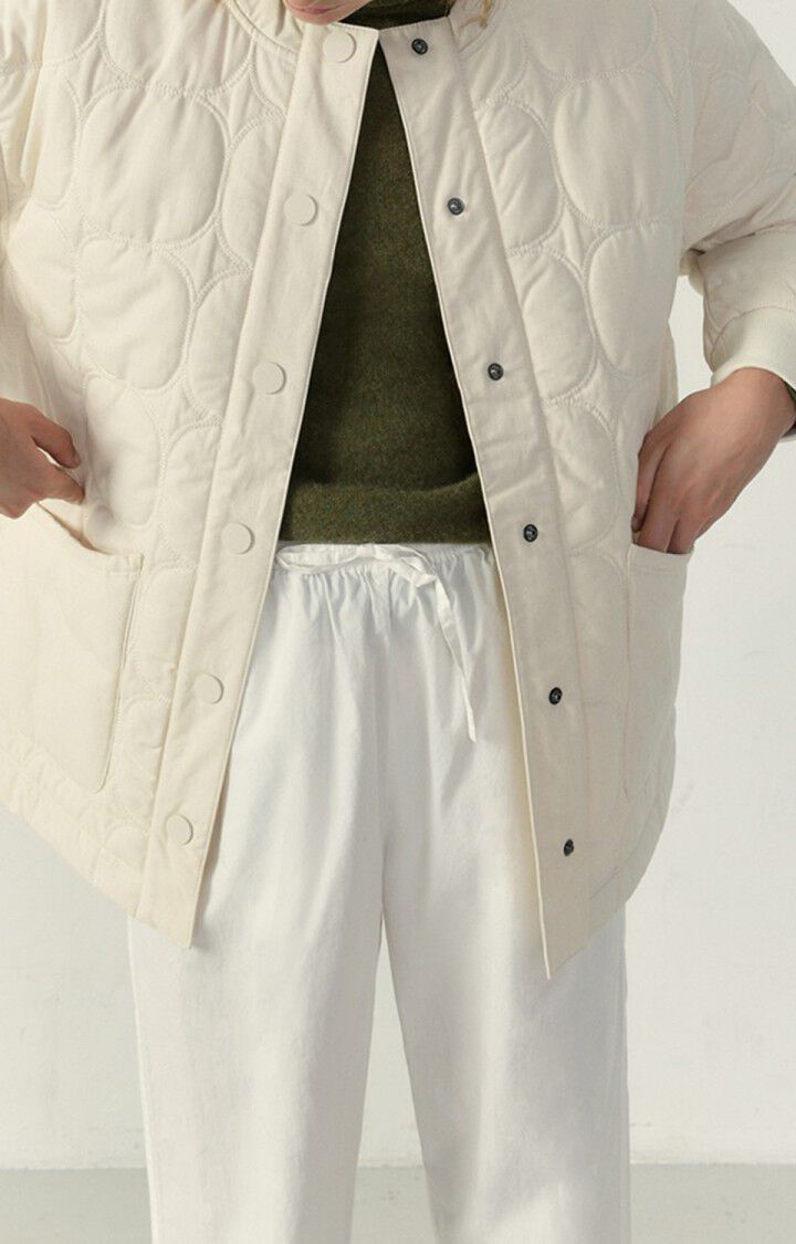american vintage Veste femme Fibcity - PLAGE 56 Manches longues Beige - H22