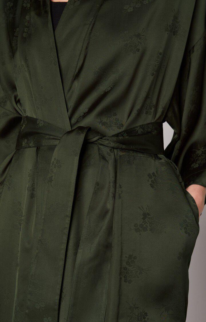 American Vintage Veste Femme Gitaka - CARBONE Manches 3/4 Noir - E21