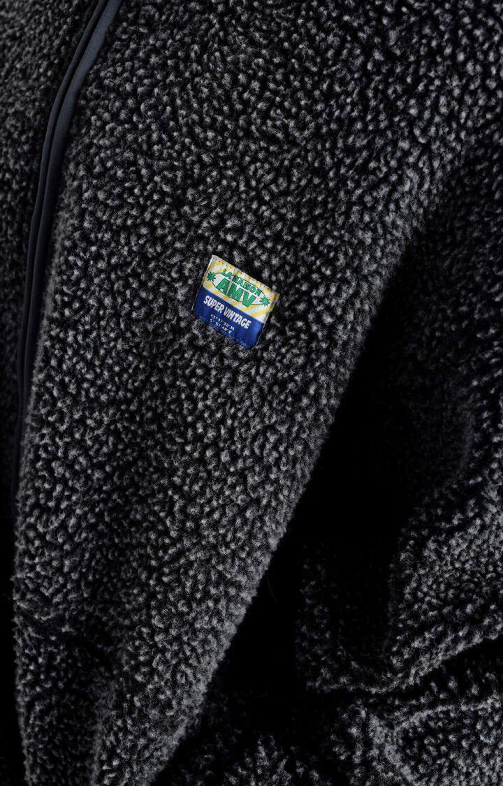 American Vintage Veste Femme Hoktown - ANTHRACITE CHINE 54 Manches Longues Gris - E25