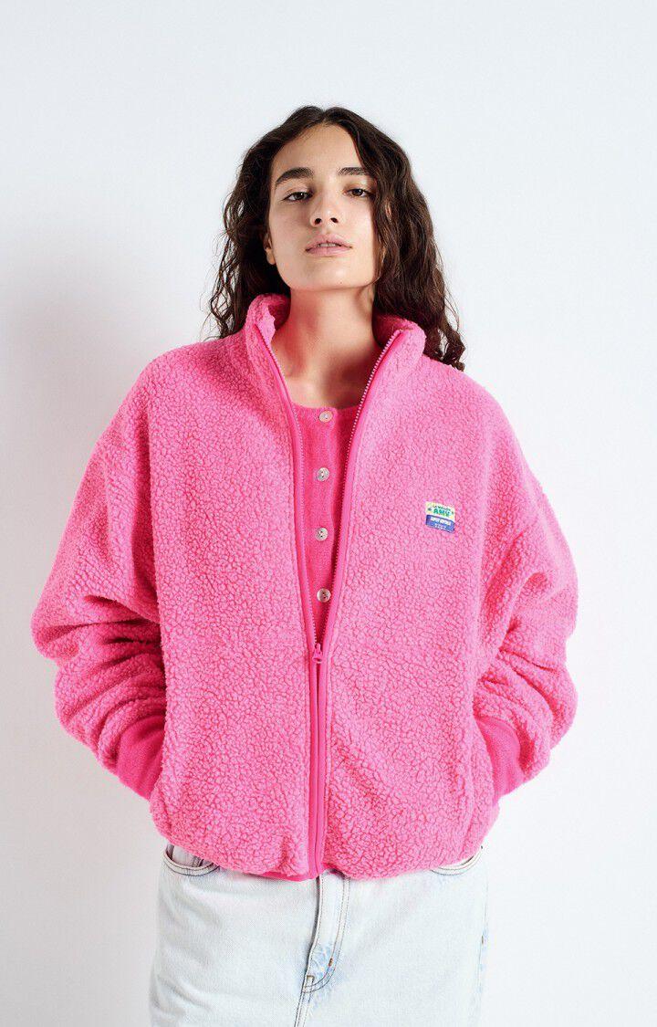 american vintage Veste femme Hoktown - PINK ACID CHINE 54 Manches longues Rose - E25