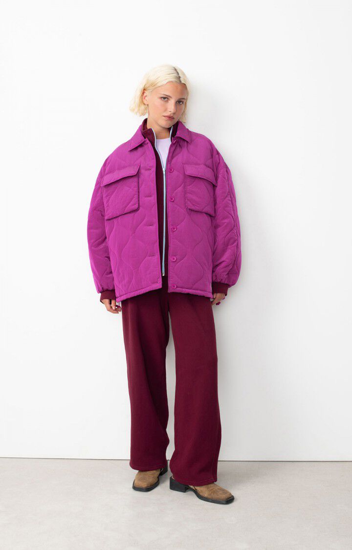 American Vintage Veste Femme Ifabay - ANEMONE 51 Manches Longues Violet - H24