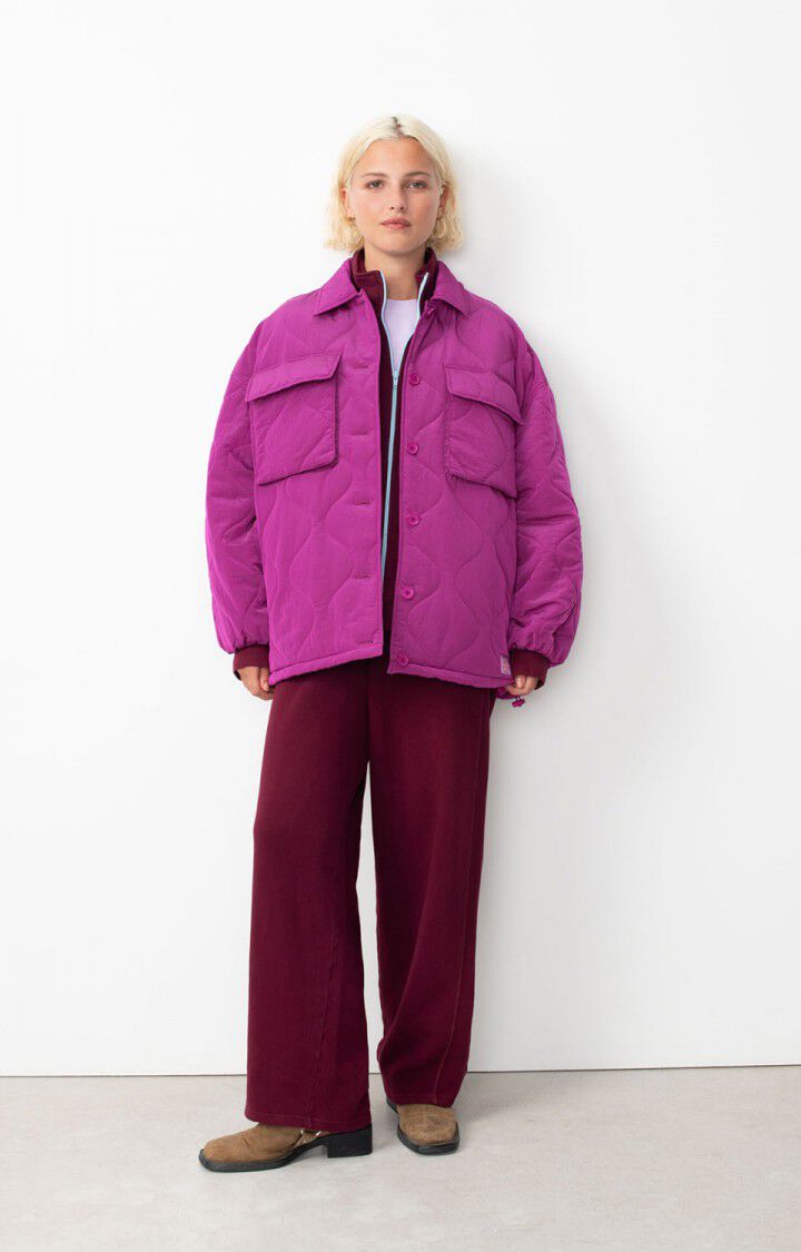 american vintage Veste femme Ifabay - ANEMONE 51 Manches longues Violet - H24