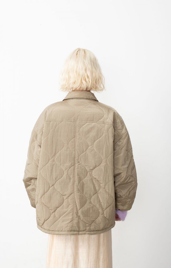 American Vintage Veste Femme Ifabay - OTARIE 51 Manches Longues Beige - H24