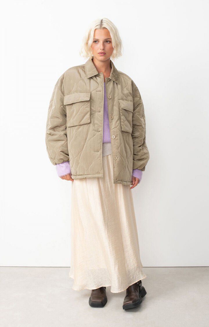 American Vintage Veste Femme Ifabay - OTARIE 51 Manches Longues Beige - H24