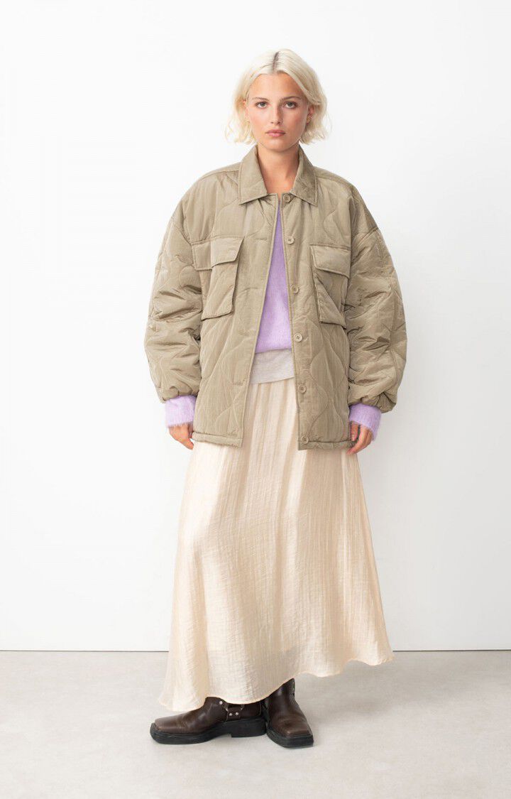 american vintage Veste femme Ifabay - OTARIE 51 Manches longues Beige - H24