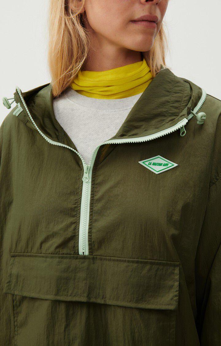 American Vintage Veste Femme Ikino - HERBES DE PROVENCE 53 Manches Longues Vert - E24