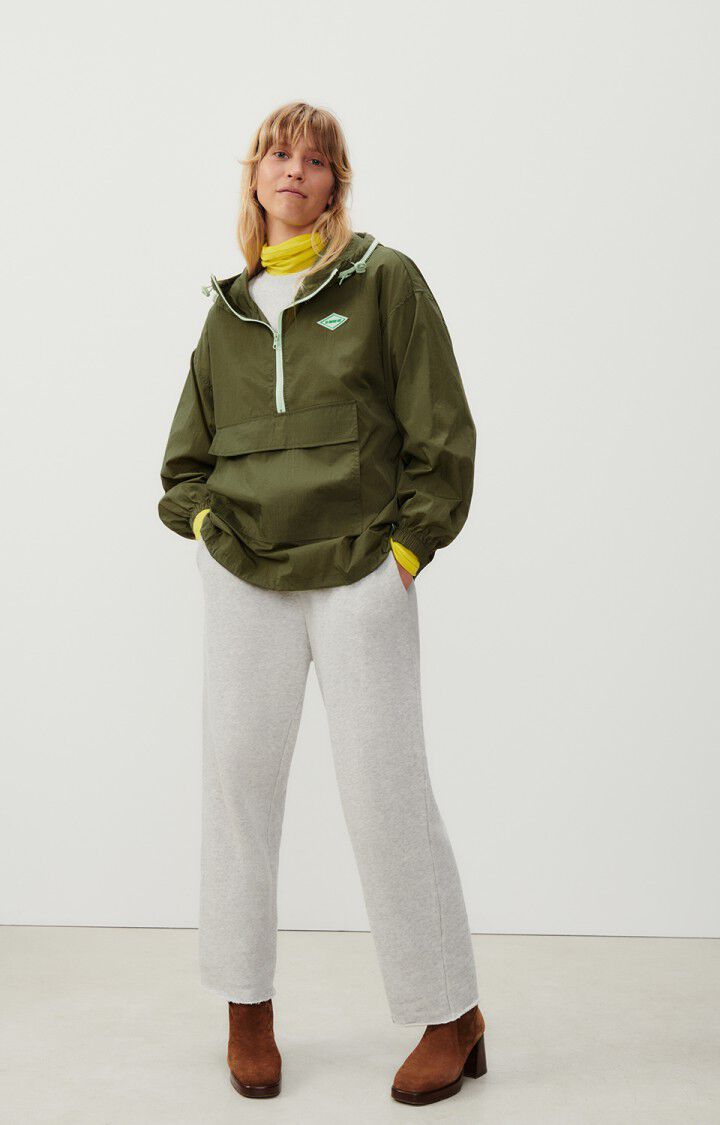 american vintage Veste femme Ikino - HERBES DE PROVENCE 53 Manches longues Vert - E24