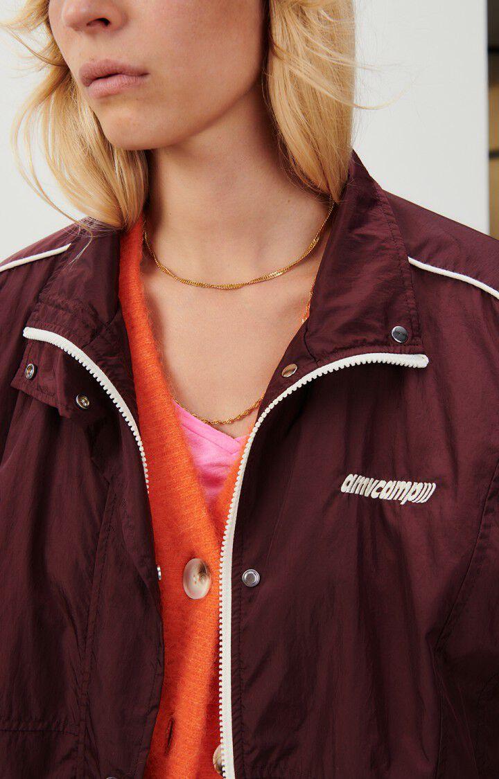 American Vintage Veste Femme Ikino - SYRAH 46 Manches Longues Rouge - H23