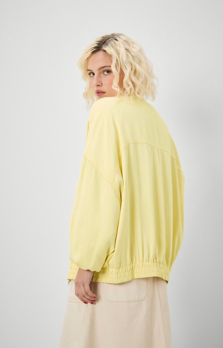 American Vintage Veste Femme Jadeson - GENET Manches Longues Jaune - E20