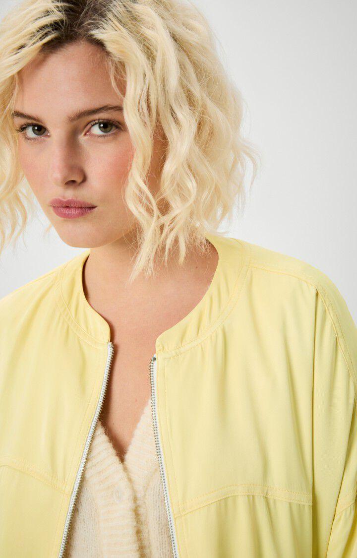 American Vintage Veste Femme Jadeson - GENET Manches Longues Jaune - E20