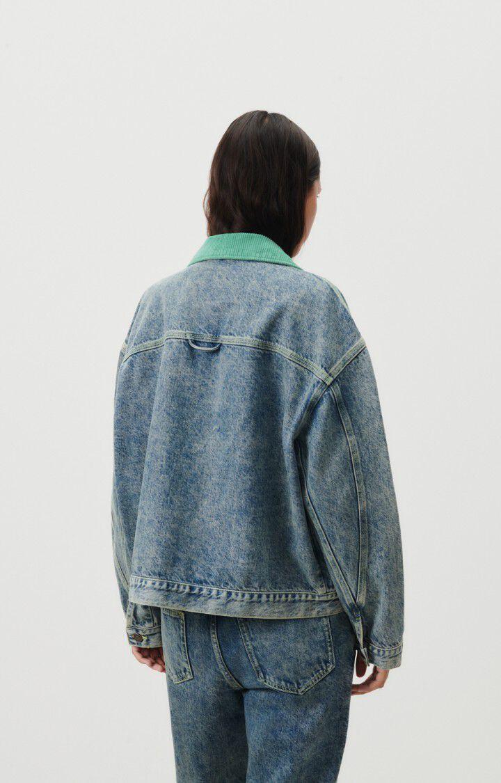 American Vintage Veste Femme Joybird - DIRTY 55 Manches Longues Bleu - H24