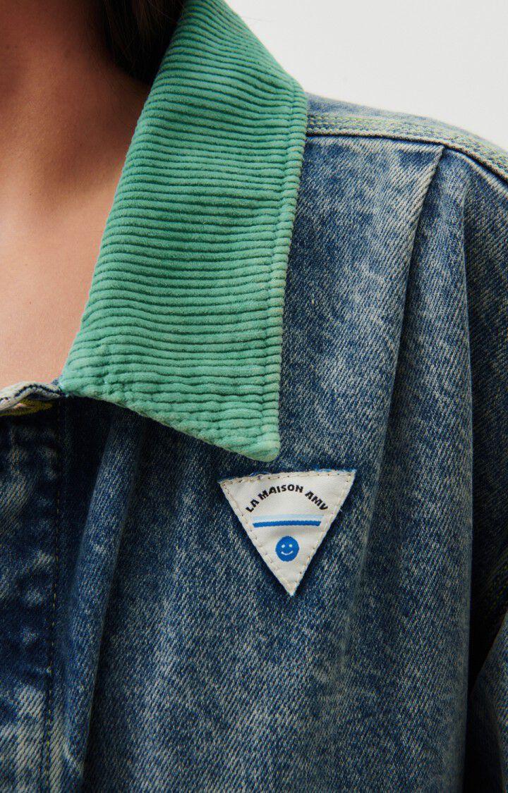 American Vintage Veste Femme Joybird - DIRTY 55 Manches Longues Bleu - H24