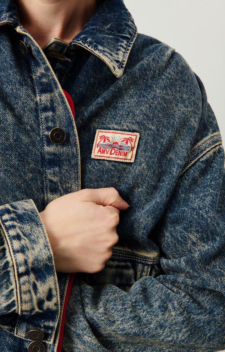 American Vintage Veste Femme Joybird - DIRTY VINTAGE 55 Manches Longues Bleu - H24