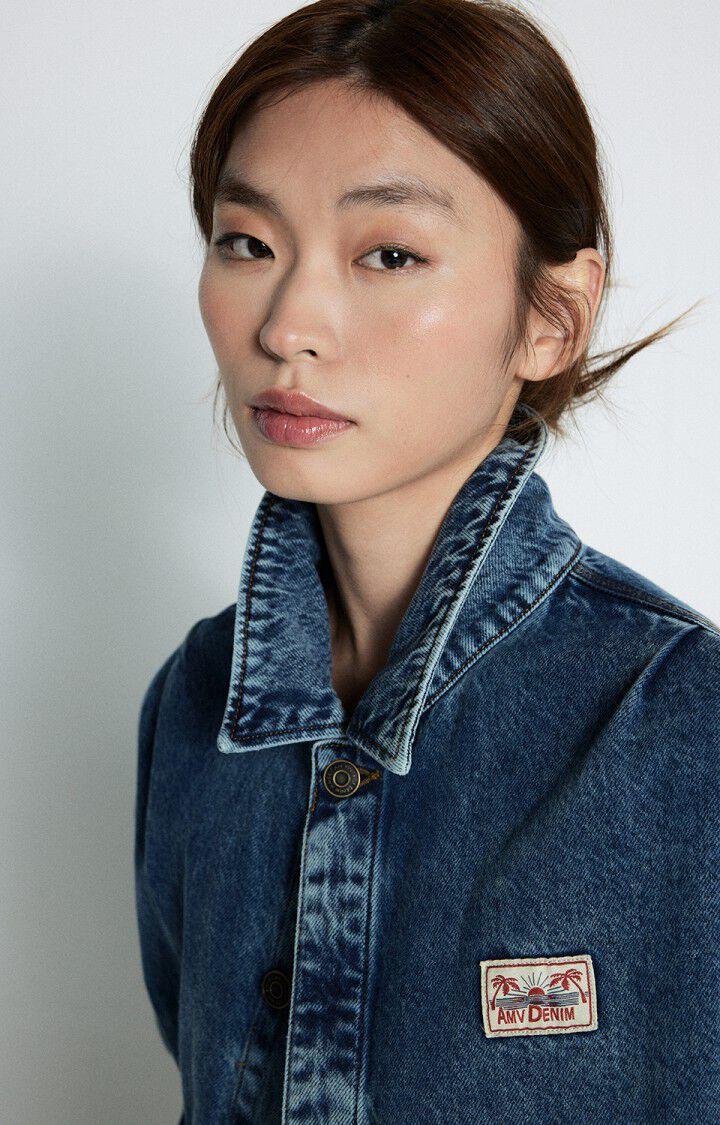 American Vintage Veste Femme Joybird - STONE 55 Manches Longues Bleu - E25