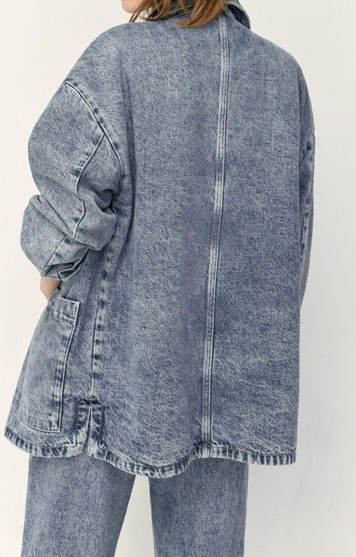 American Vintage Veste Femme Joybird - STONE BLEU CLAIR Manches Longues Bleu - H22