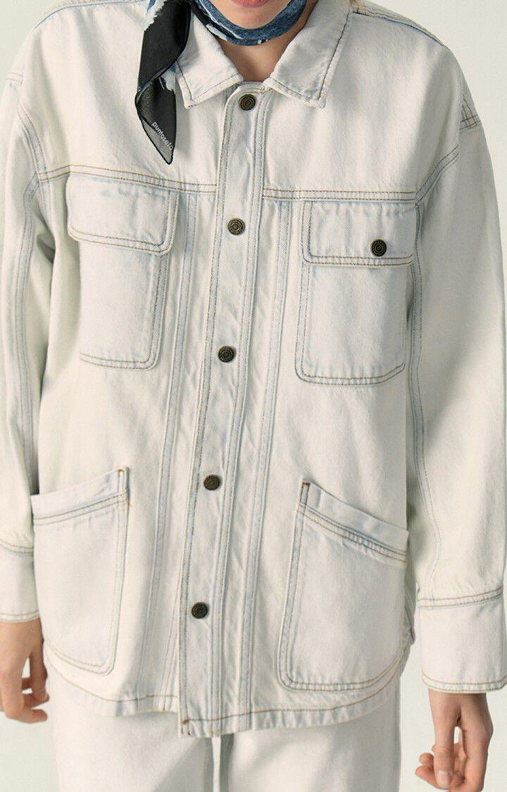 american vintage Veste femme Joybird - SUPER BLEACHED 53 Manches longues Blanc - H23