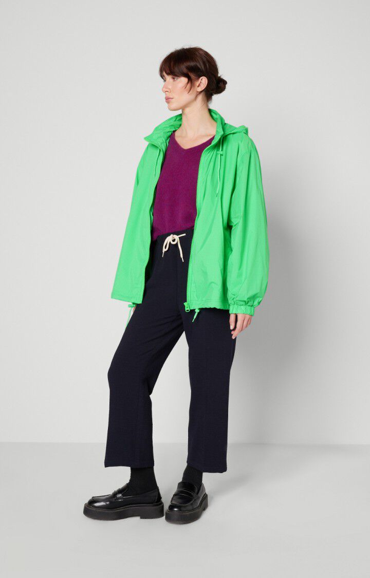 American Vintage Veste Femme Lijy - GRENOUILLE 60 Manches Longues Vert - H22