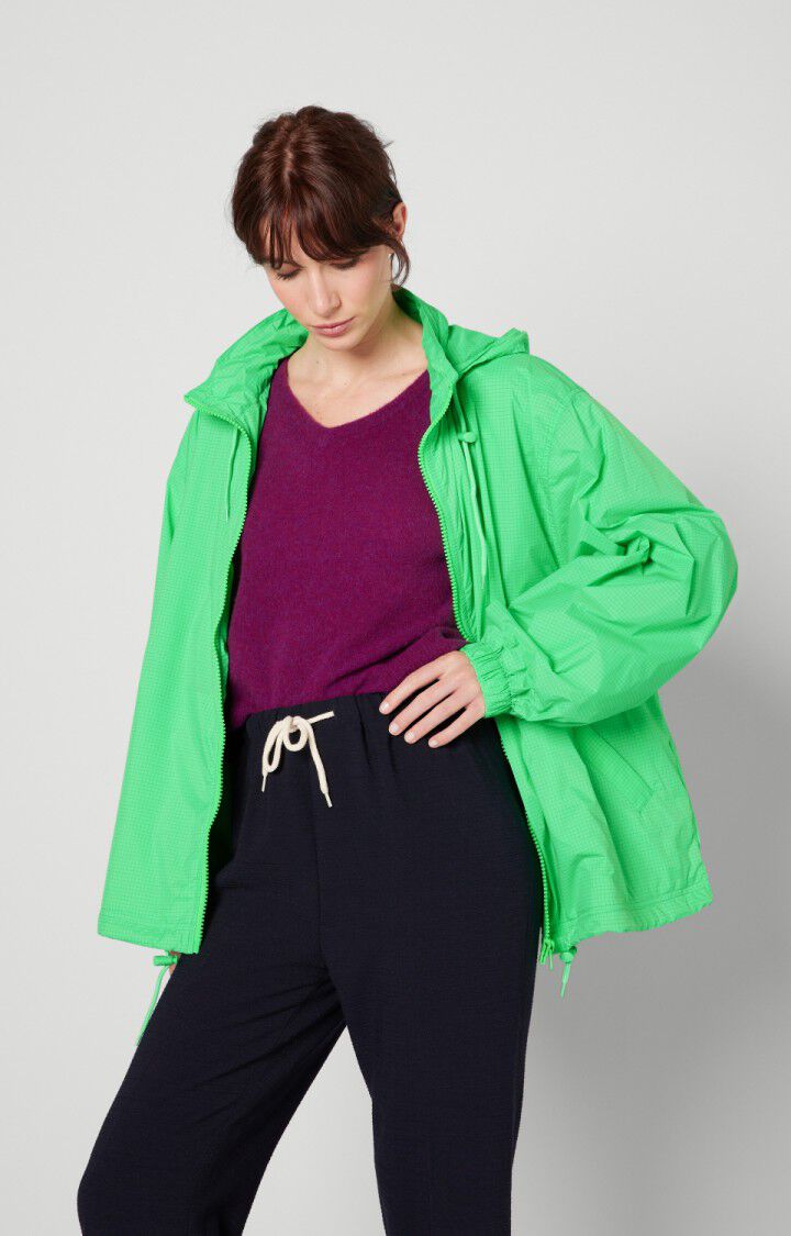 american vintage Veste femme Lijy - GRENOUILLE 60 Manches longues Vert - H22