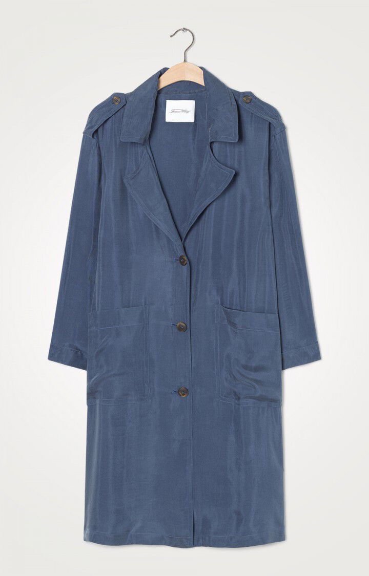 American Vintage Veste Femme Nonogarden - OURAGAN Manches Longues Bleu - E20