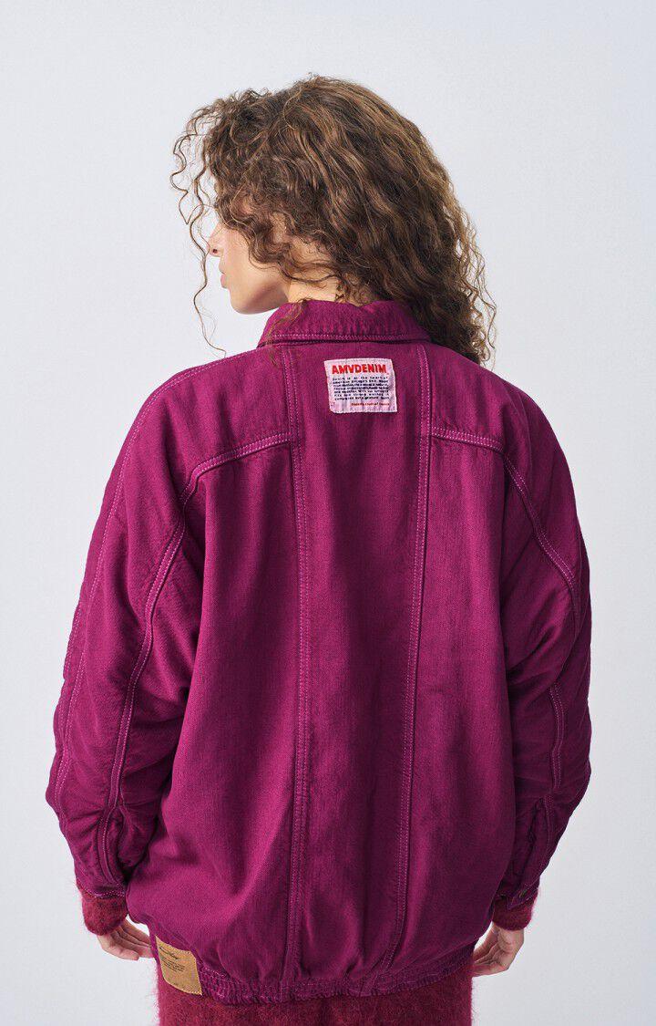American Vintage Veste Femme Nyolow - FUCHSIA SURTEINT 74 Manches Longues Violet - H24
