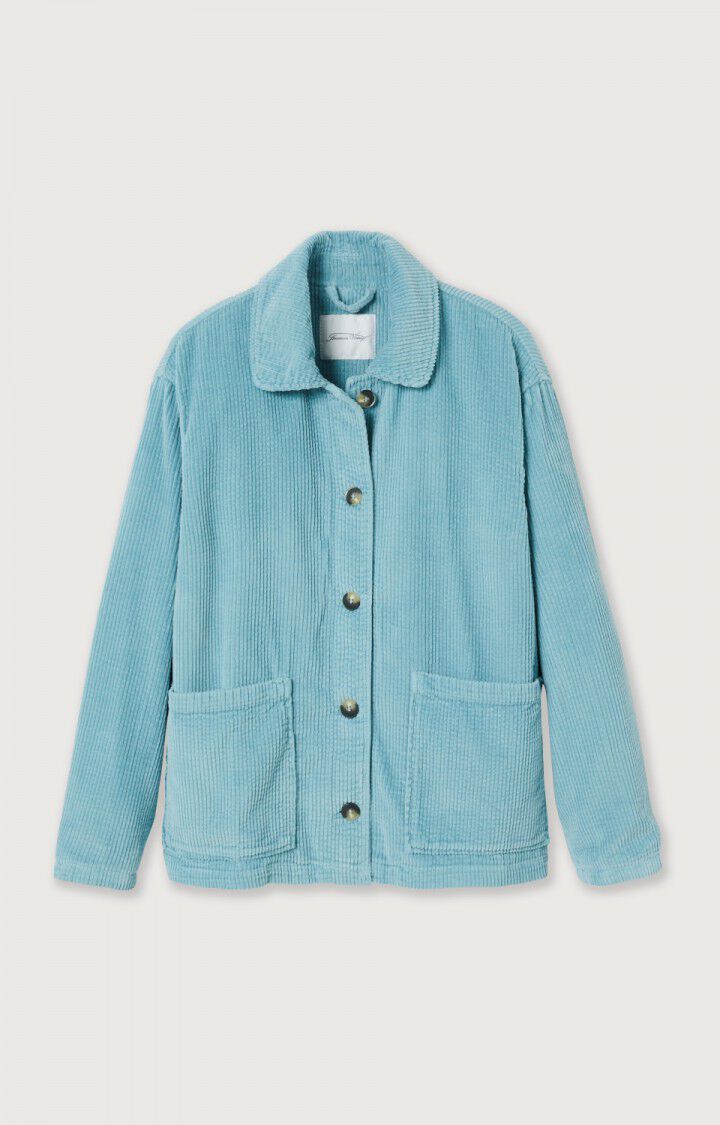 american vintage Veste femme Padow - DAUPHIN Manches longues Bleu - H22B