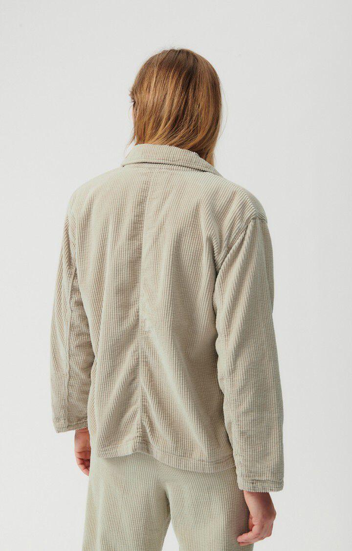 American Vintage Veste Femme Padow - MASTIC 54 Manches Longues Beige - E23